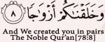 The Nobel Quran 78-8